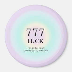 Angel Numerology 777 Luck Magnet