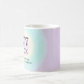 Angel Numerology 777 Luck Motivierend Kaffeetasse (Mittel)