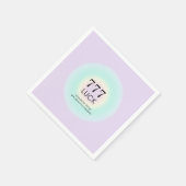 Angel Numerology 777 Luck Serviette (Ecke)