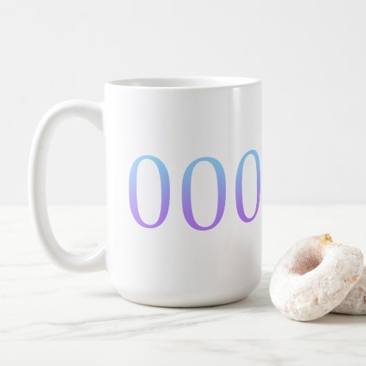 Angel Nummer 000 - Einheit Kaffeetasse (Mit Donut)