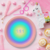 Angel Nummer 111 - Manifestation Pappteller (Party)