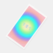 Angel Nummer 111 - Manifestation Serviette (Ecke)