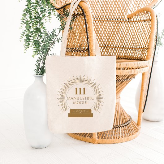 Angel Nummer 111 Manifesting Mogul Tragetasche