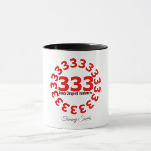 Angel Nummer 333 - Ausgewogenheit und göttliche Au Tasse