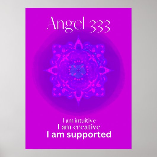 Angel Nummer 333 Poster (Vorne)