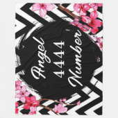 Angel Nummer "4444" Fleecedecke (Vorderseite)