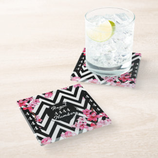 Angel Nummer "4444" Glasuntersetzer