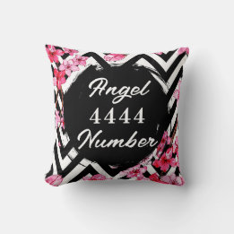 Angel Nummer "4444" Kissen