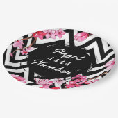 Angel Nummer "4444" Pappteller (Schrägansicht)