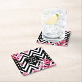 Angel Nummer "4444" Rechteckiger Pappuntersetzer (Vor Ort)