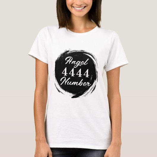 Angel Nummer "4444" T - Shirt (Vorderseite)