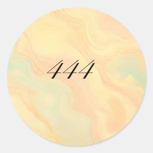 Angel Nummer 444 Aufkleber (Vorderseite)