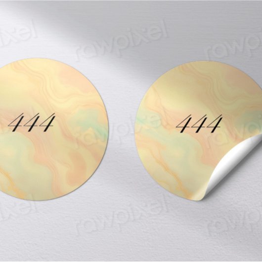 Angel Nummer 444 Aufkleber