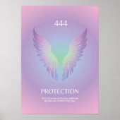 Angel Nummer 444 Aura Poster (Vorne)