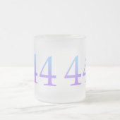 Angel Nummer 444 - Schutz Mattglastasse (Mittel)