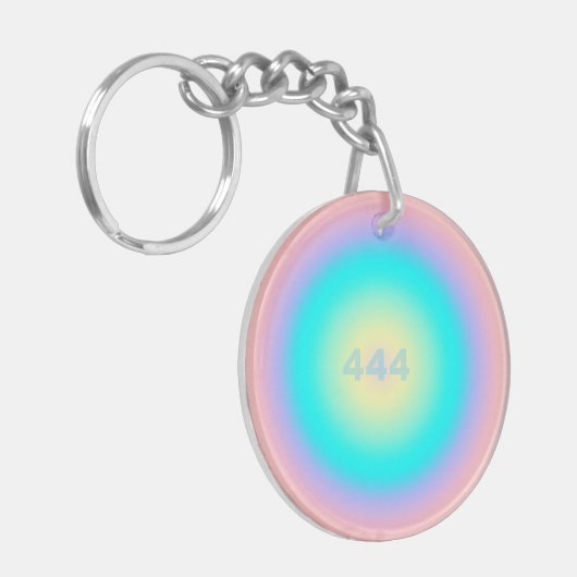 Angel Nummer 444 - Schutz Schlüsselanhänger (Vorderseite links)