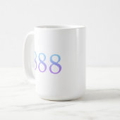 Angel Nummer 888 - Saldo Kaffeetasse (Vorderseite Links)