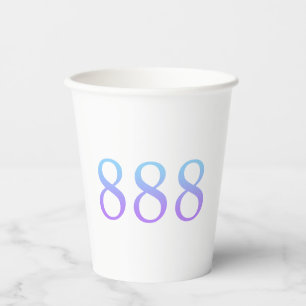 Angel Nummer 888 - Saldo Pappbecher