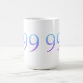 Angel Nummer 999 Kaffeetasse (Mittel)