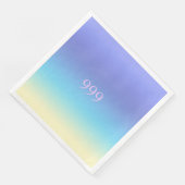 Angel Nummer 999 Serviette (Ecke)