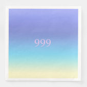 Angel Nummer 999 Serviette (Vorderseite)