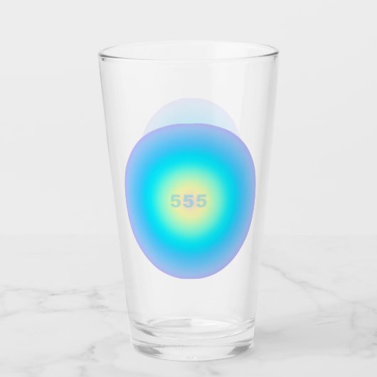 Angel Nummern 555 - Neuanfang Glas (Vorderseite)
