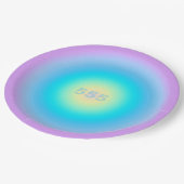 Angel-Nummern 555 - Veränderungen am Horizont Pappteller (Schrägansicht)