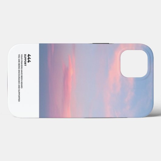 Angel-Nummern, Unterstützung - Engel-Nummer 444 Case-Mate iPhone Hülle (Rückseite (Horizontal))