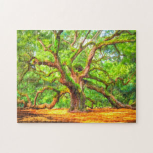 Angel Oak Jigsaw Puzzle