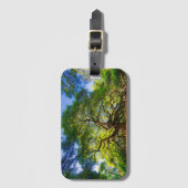 Angel Oak Tree Gepäckanhänger (Vorderseite Vertikal)