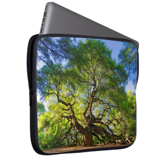 Angel Oak Tree Laptopschutzhülle (Vorne Rechts)