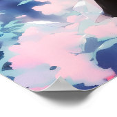 Angel oder Teufelskulptur Poster (Ecke)