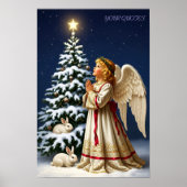 Angel of Christmas Night – Classical Holiday  Poster (Vorne)