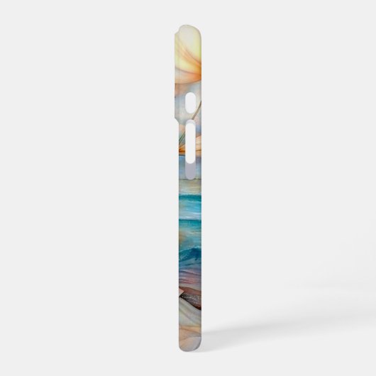 Angel of Emotions Serene  iPhone 16 Hülle (Linke Seite)