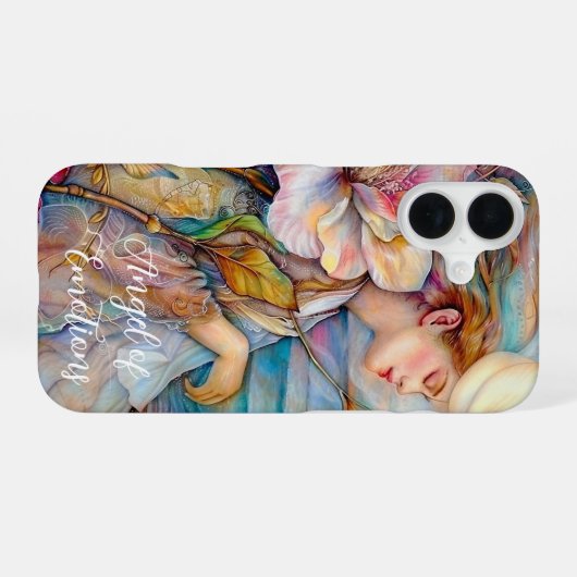 Angel of Emotions Serene iPhone 16 Hülle (Rückseite (Horizontal))