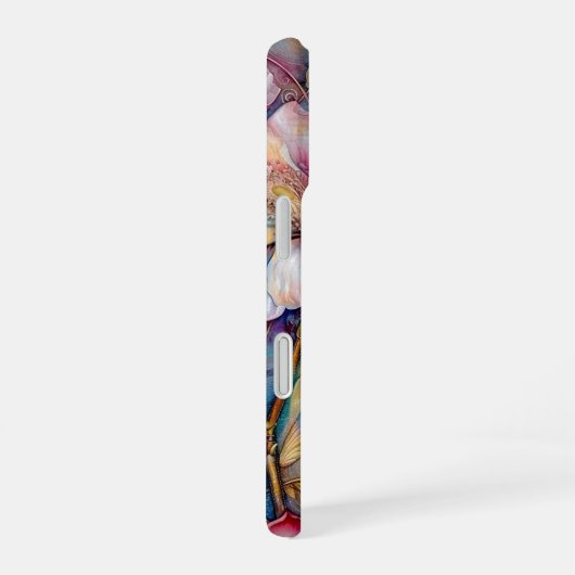 Angel of Emotions Serene  iPhone 16 Hülle (Rechte Seite)