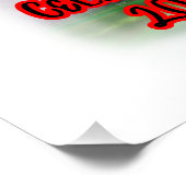 Angel of Independence Celebrates Football on a Poster (Ecke)