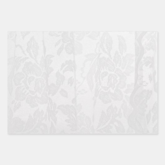 Angel of Joy Elegant Gold Weiße Perlen & Spitzen Geschenkpapier Set (Vorderseite 2)