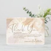 Angel of Light Memorial Beileid Dankeschön Card Einladung (Stehend Vorderseite)