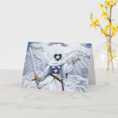 Angel of Mercy Card Karte (Gelbe Blume)