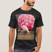 Angel of Peace Flamingo" T-Shirt (Vorderseite)