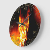 Angel of the bottomless pit große wanduhr (Winkel)