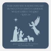 Angel of the Lord Sticker – Nativity Shepherd  (Vorderseite)