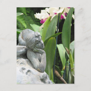 ANGEL ORCHID POSTKARTE