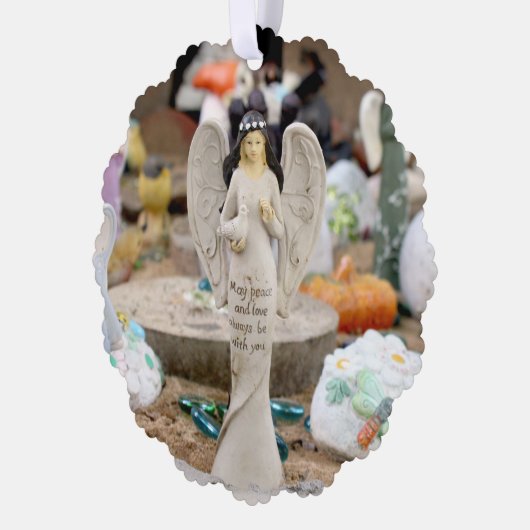 Angel Ornament Karte (Links)