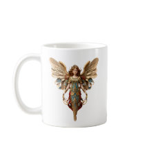 Angel Ornament Vintag Style Coffee Tasse Design