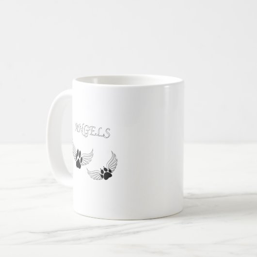 Angel Pads Kaffeetasse (Vorderseite Links)