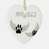 Angel Pads Keramikornament (Rechts)