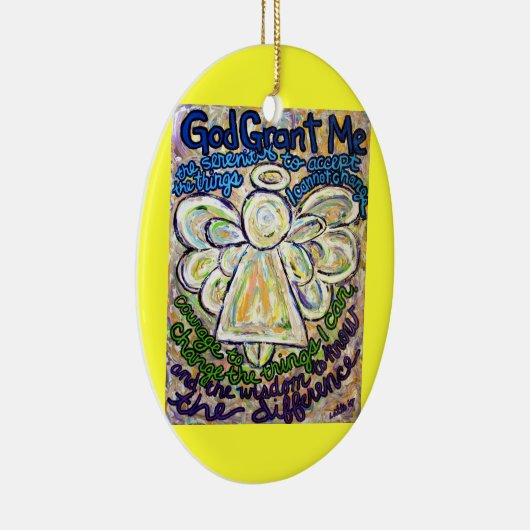 Angel Painting Ornament Pendant (Rechts)