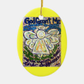 Angel Painting Ornament Pendant (Vorne)